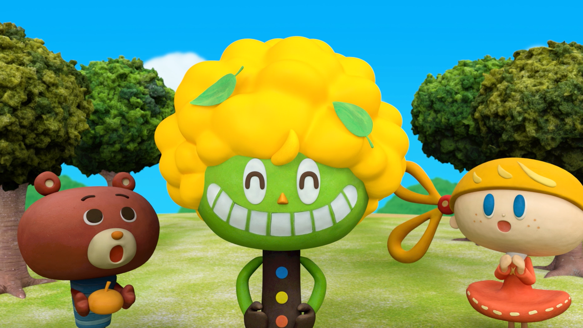 【クレイアニメーション／ストップモーション】<br>『にこにこえいご あかどり 6月号』