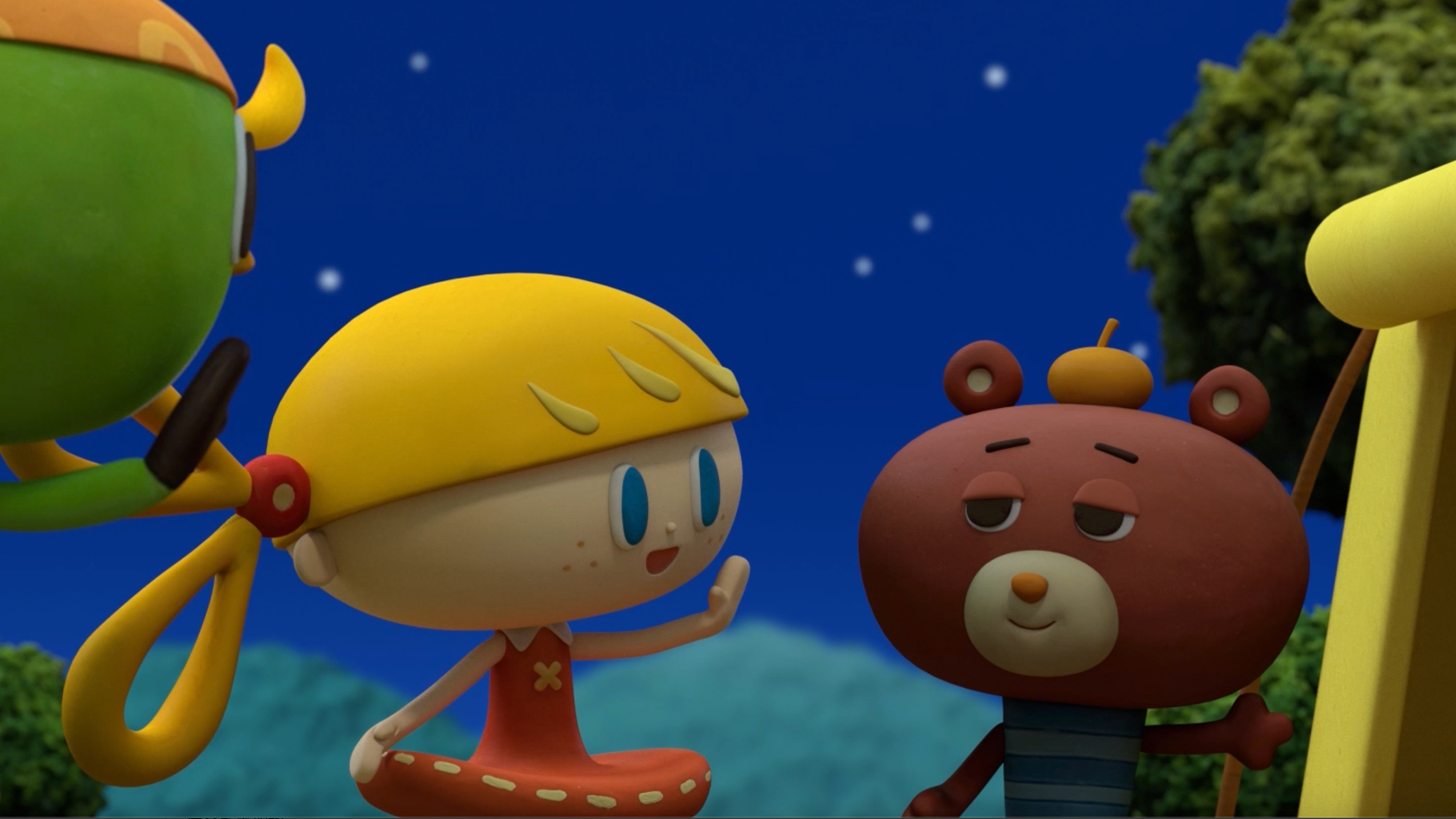 【クレイアニメーション／ストップモーション】<br>『にこにこえいご あかどり 7月号』