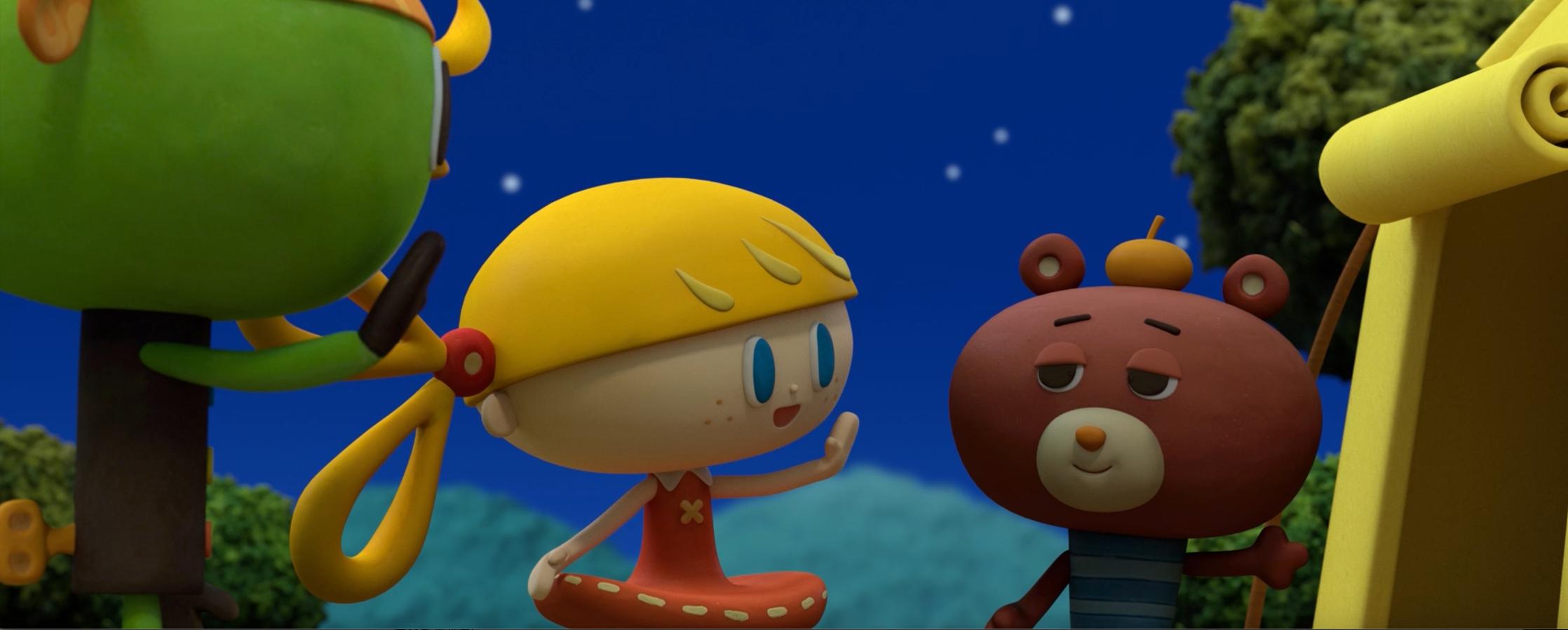 【クレイアニメーション／ストップモーション】<br>『にこにこえいご あかどり 7月号』