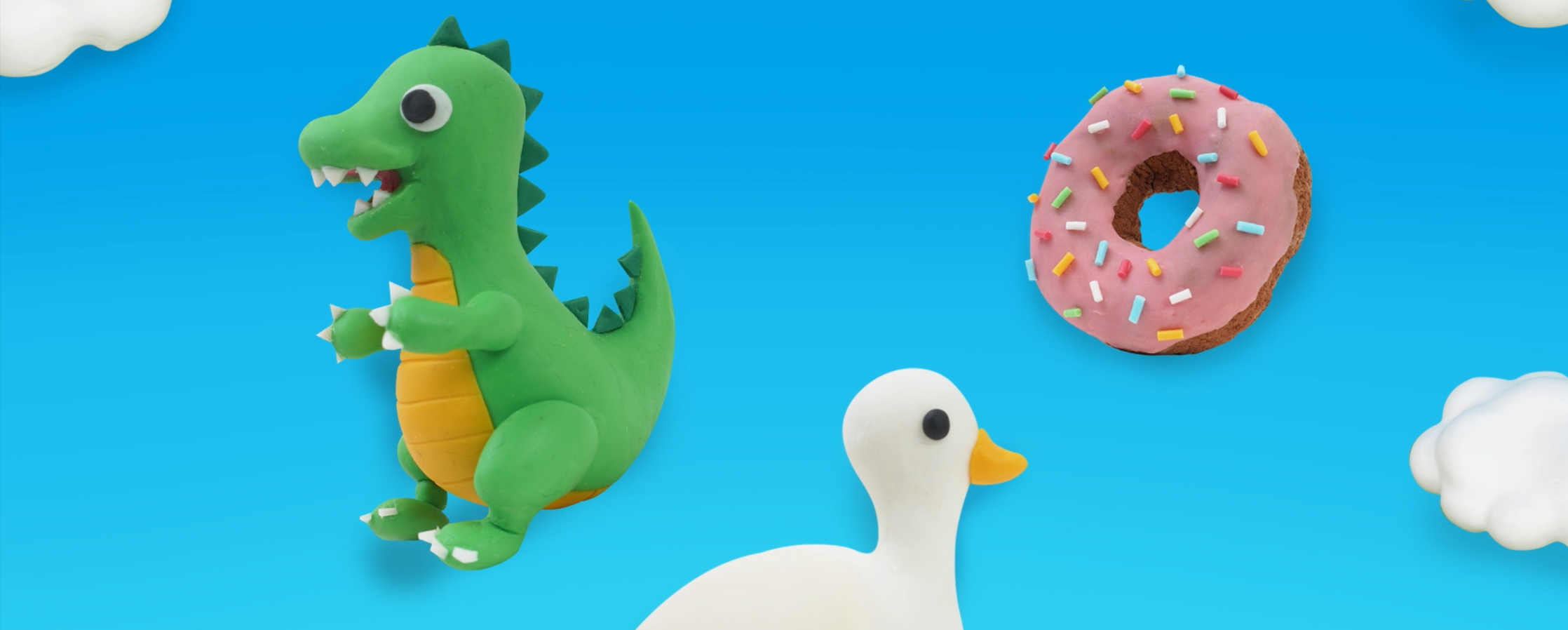 【クレイアニメーション／ストップモーション】<br>『にこにこえいご あおどり 4月号』