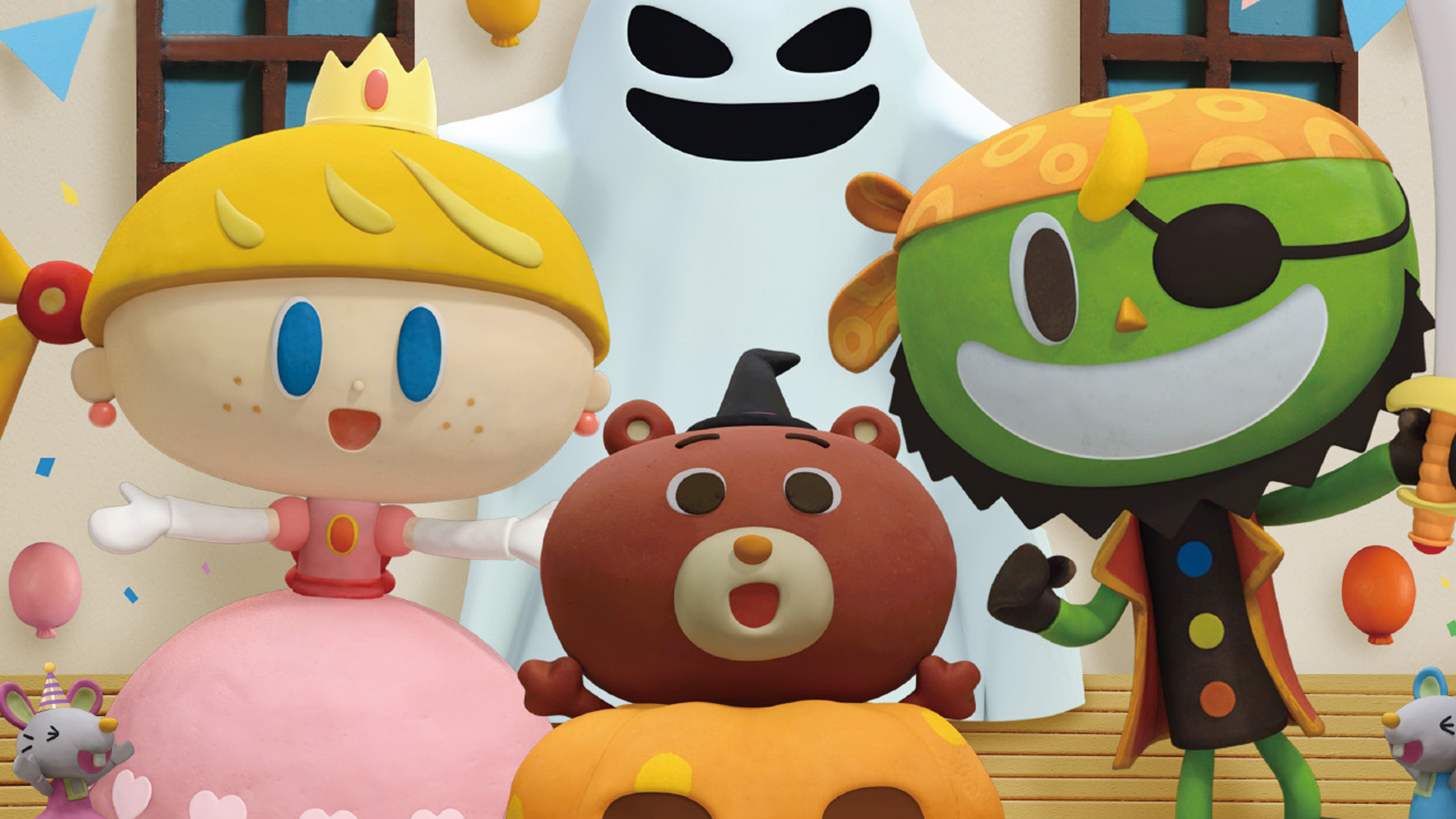 【クレイアニメーション／ストップモーション】<br>『にこにこえいご あおどり 10月号』