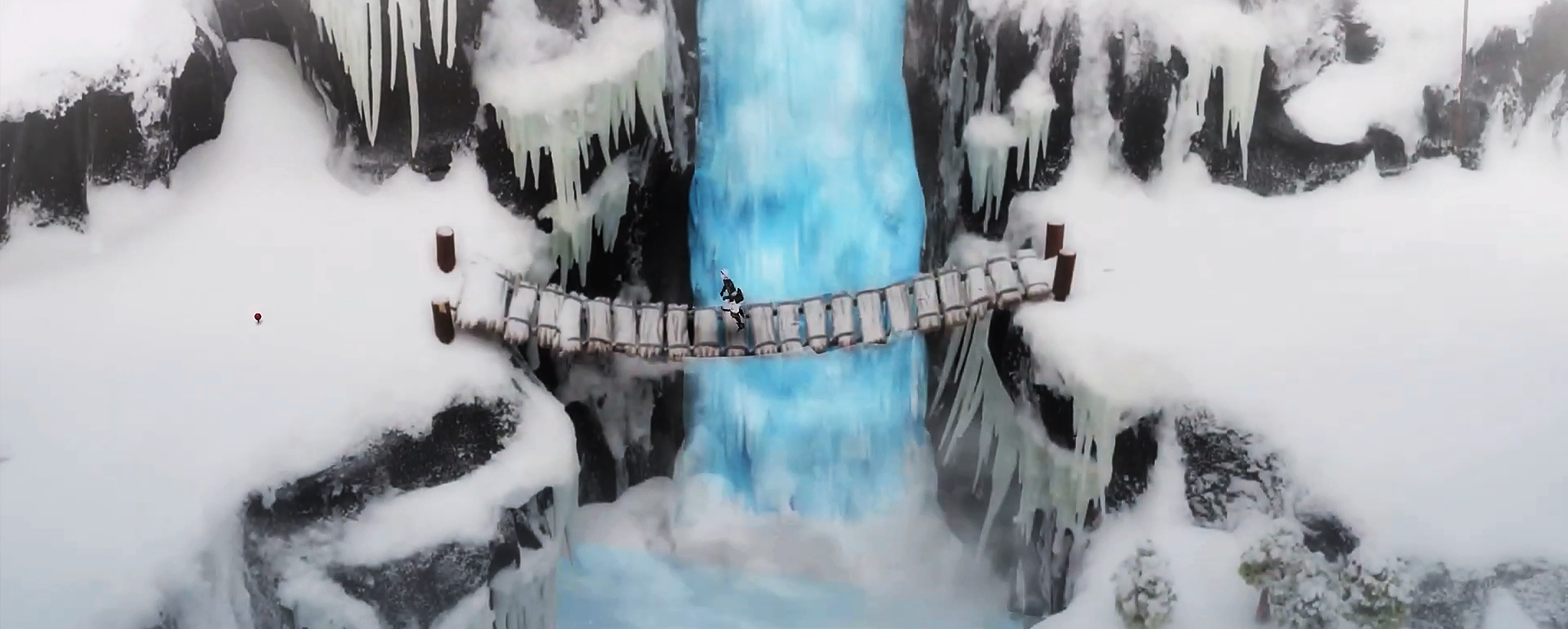 【ジオラマ制作／クレイアート】<br>FANTASIAN ファルシオンの抜け道・断崖｜ゲーム空間美術