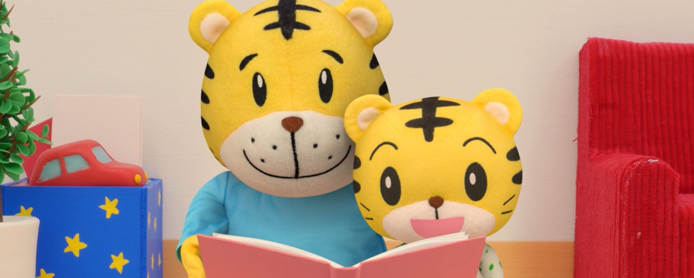 【クレイアニメーション／ストップモーション】<br>『こどもちゃれんじ　ねる じかんだよ』ぬいぐるみアニメーション作品