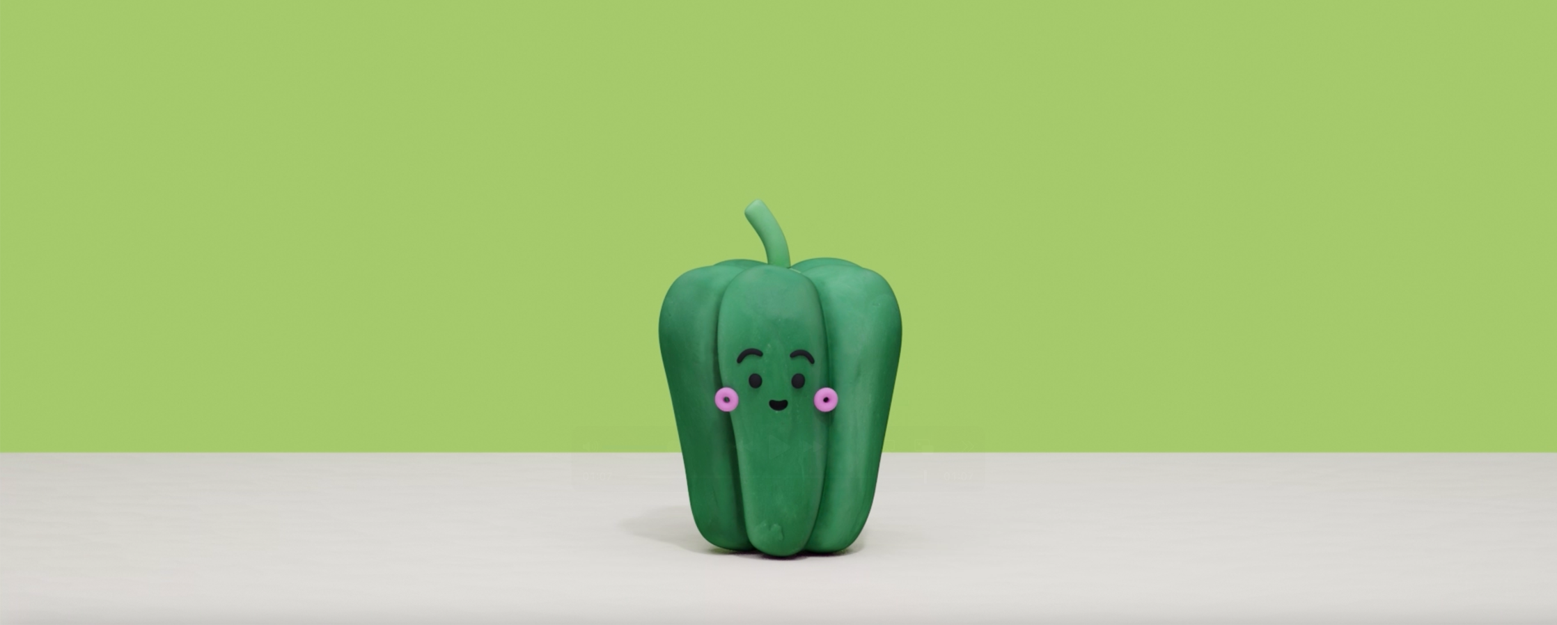 【クレイアニメーション／ストップモーション】<br>『シナぷしゅ』色のもの