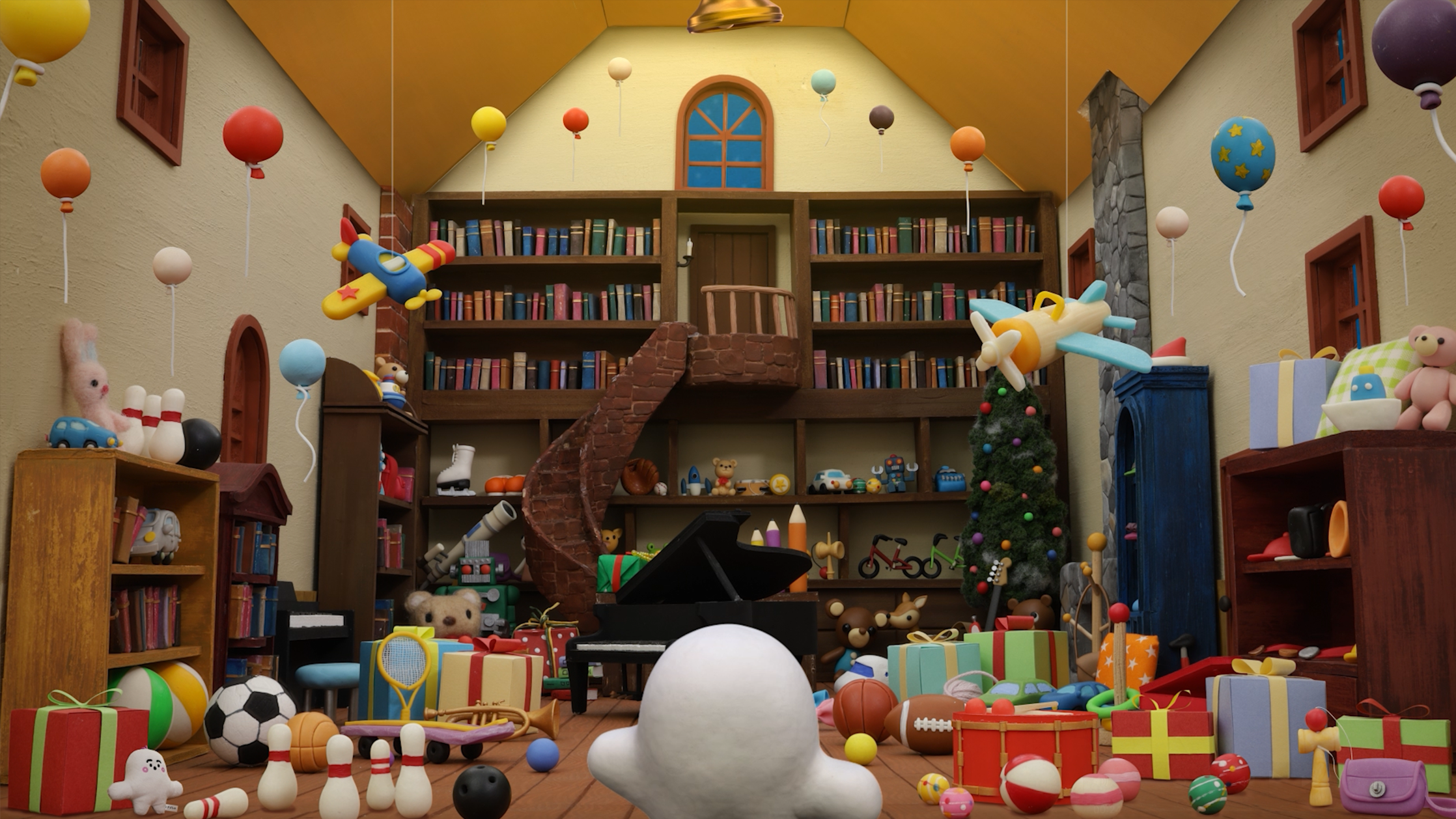 【クレイアニメーション／ストップモーション】<br>『シナぷしゅ』ミュージッククリップ「12月のうた」