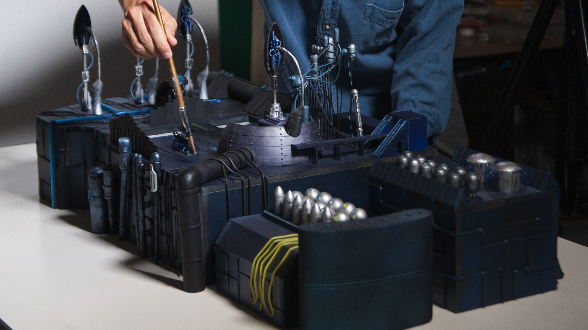 【ジオラマ制作／クレイアート】<br>FANTASIAN 魔導工場・屋上｜ゲーム空間美術