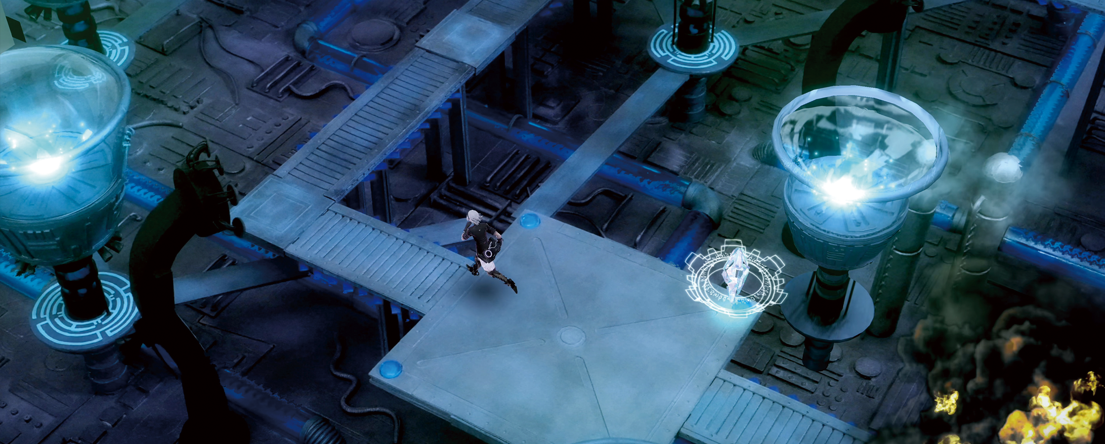 【ジオラマ制作／クレイアート】<br>FANTASIAN 魔導工場・内部｜ゲーム空間美術