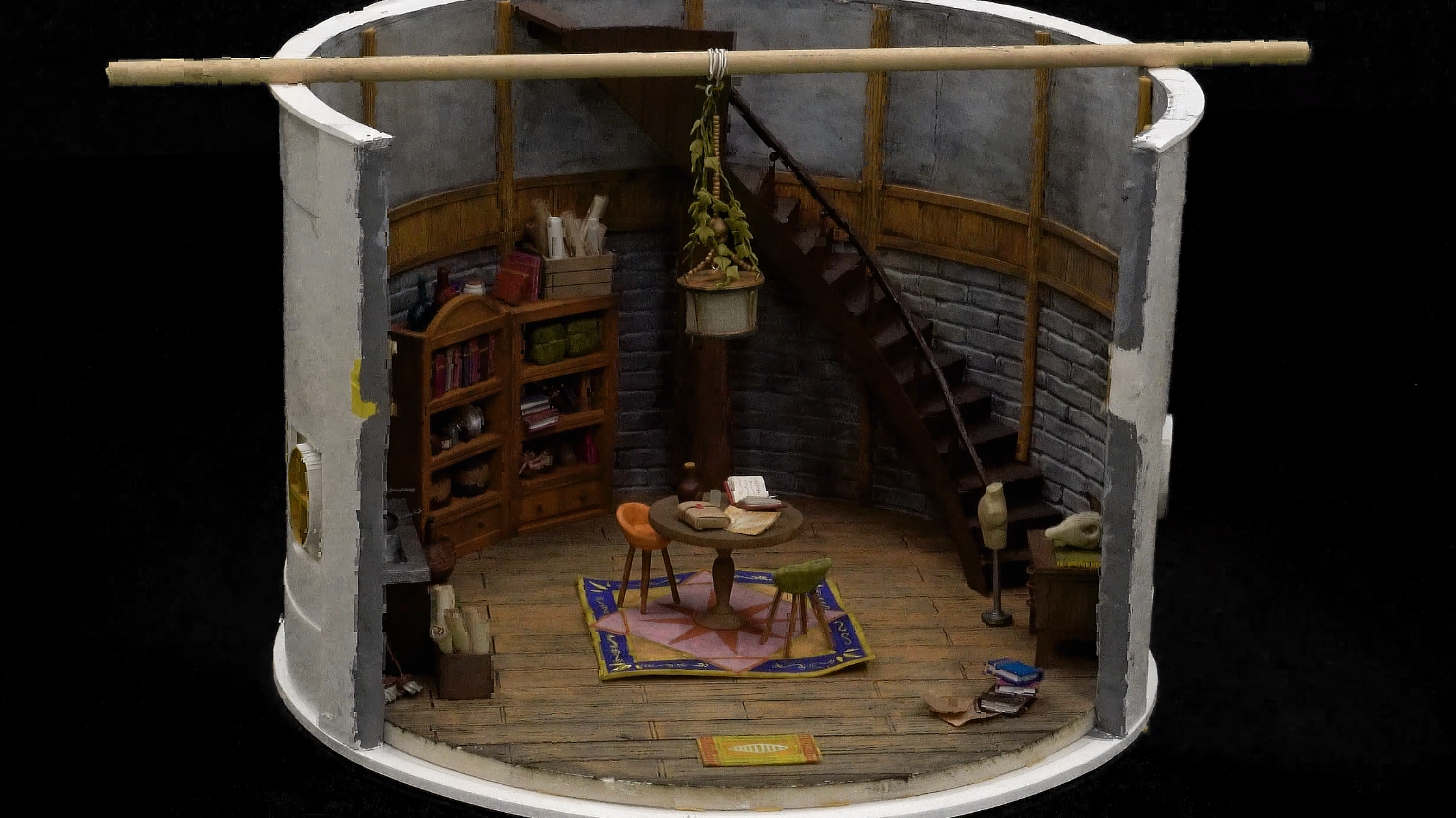 【ジオラマ制作／クレイアート】<br>FANTASIAN（FANTASIAN Neo Dimension）バーナード研究所1階｜ゲーム空間美術