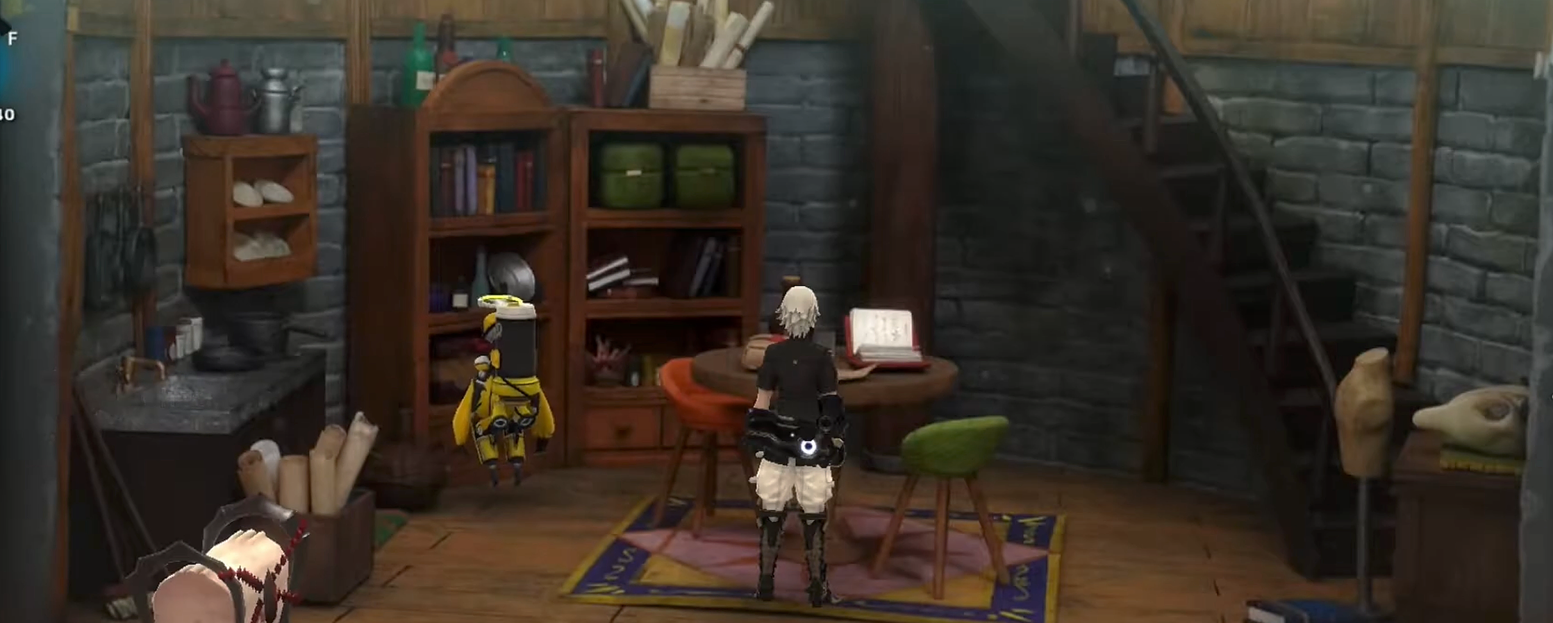 【ジオラマ制作／クレイアート】<br>FANTASIAN（FANTASIAN Neo Dimension）バーナード研究所1階｜ゲーム空間美術