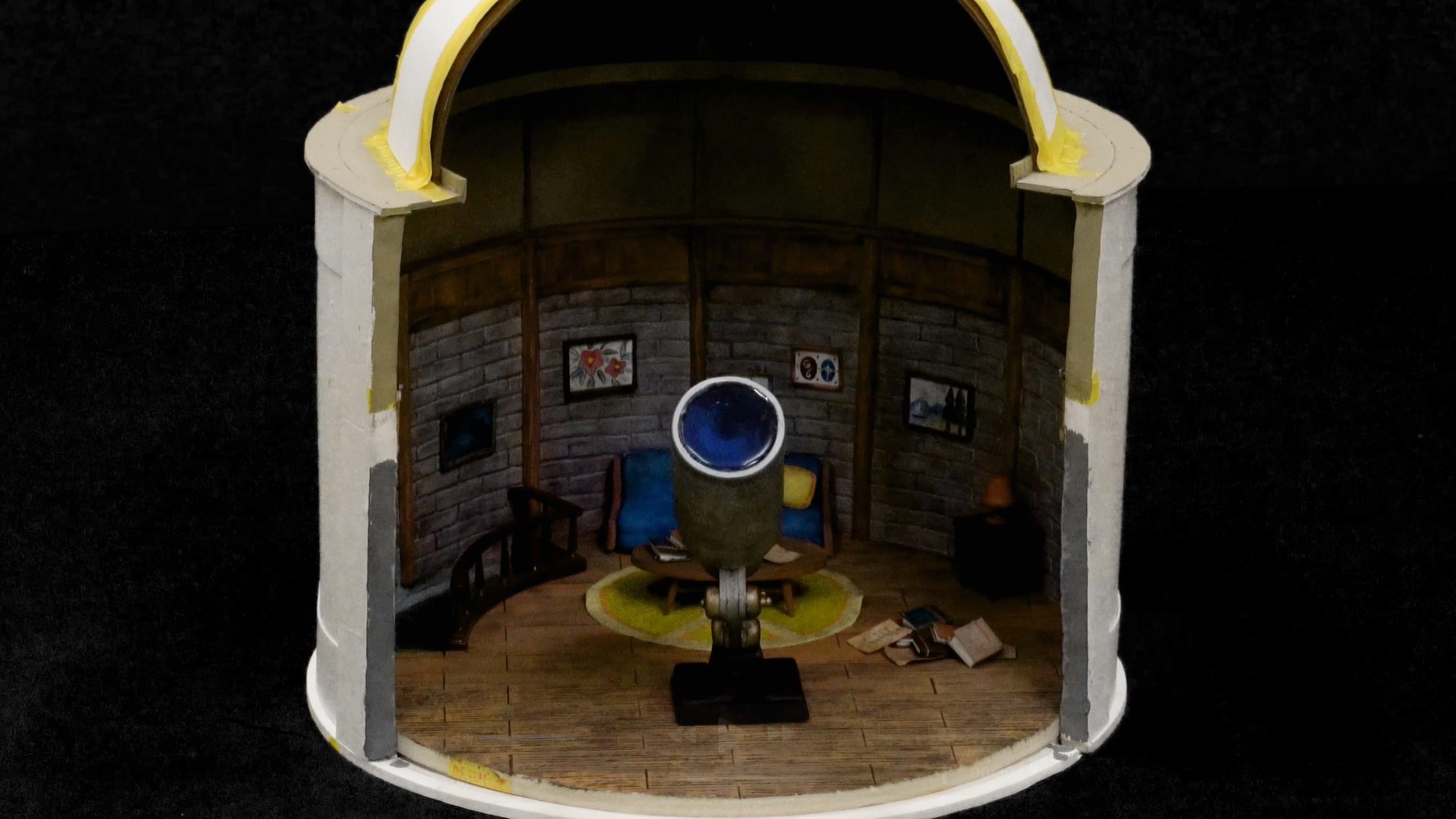 【ジオラマ制作／クレイアート】<br>FANTASIAN（FANTASIAN Neo Dimension）バーナード研究所2階｜ゲーム空間美術