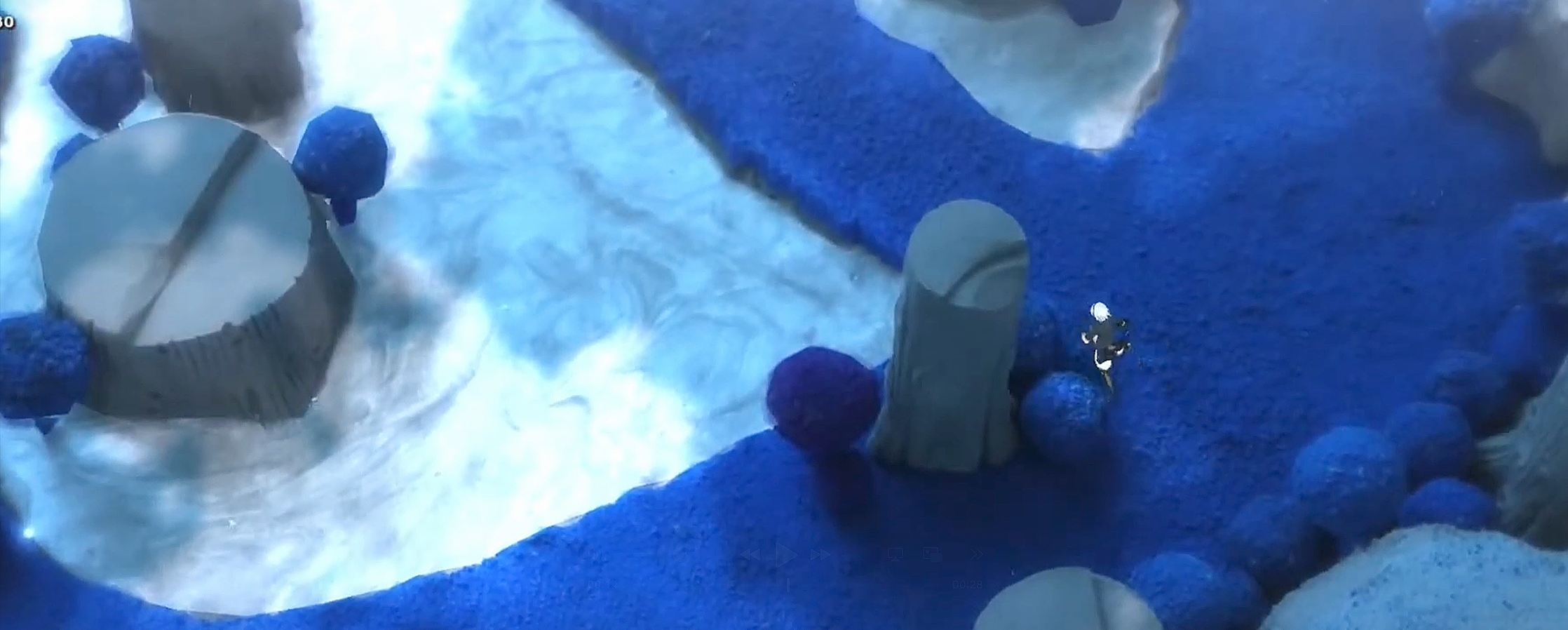 【ジオラマ制作／クレイアート】<br>FANTASIAN（FANTASIAN Neo Dimension）混沌の洞窟・流域地帯｜ゲーム空間美術