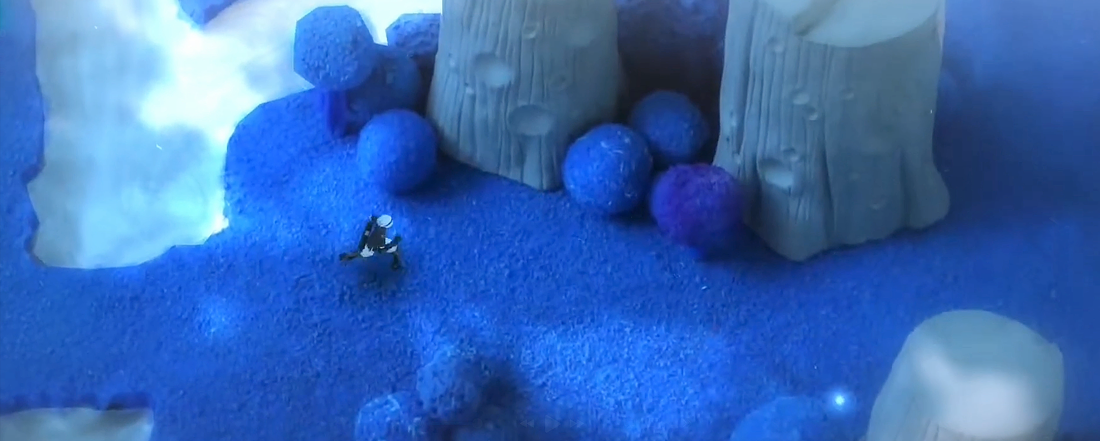 【ジオラマ制作／クレイアート】<br>FANTASIAN（FANTASIAN Neo Dimension）混沌の洞窟・入口地帯｜ゲーム空間美術