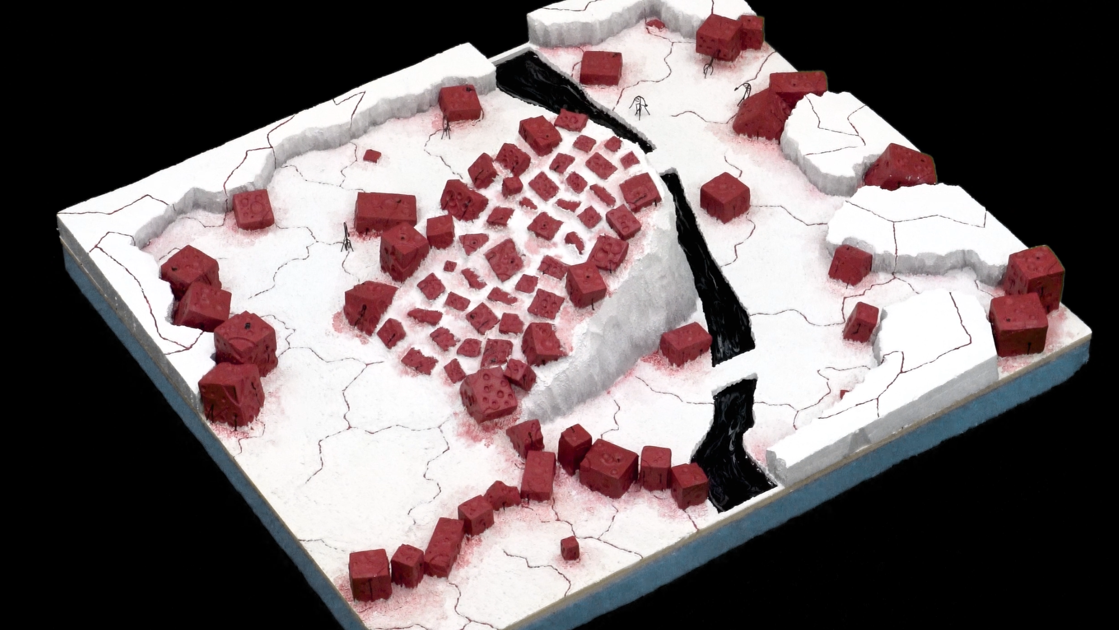 【ジオラマ制作／クレイアート】<br>FANTASIAN（FANTASIAN Neo Dimension）混沌の大地 ステージ2｜ゲーム空間美術