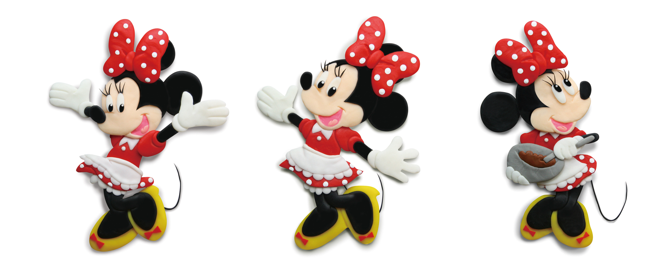 【クレイアート／粘土立体イラスト】ディズニーLINEスタンプ用クレイアートビジュアル制作｜ウォルナッツ・クレイワークスタジオ