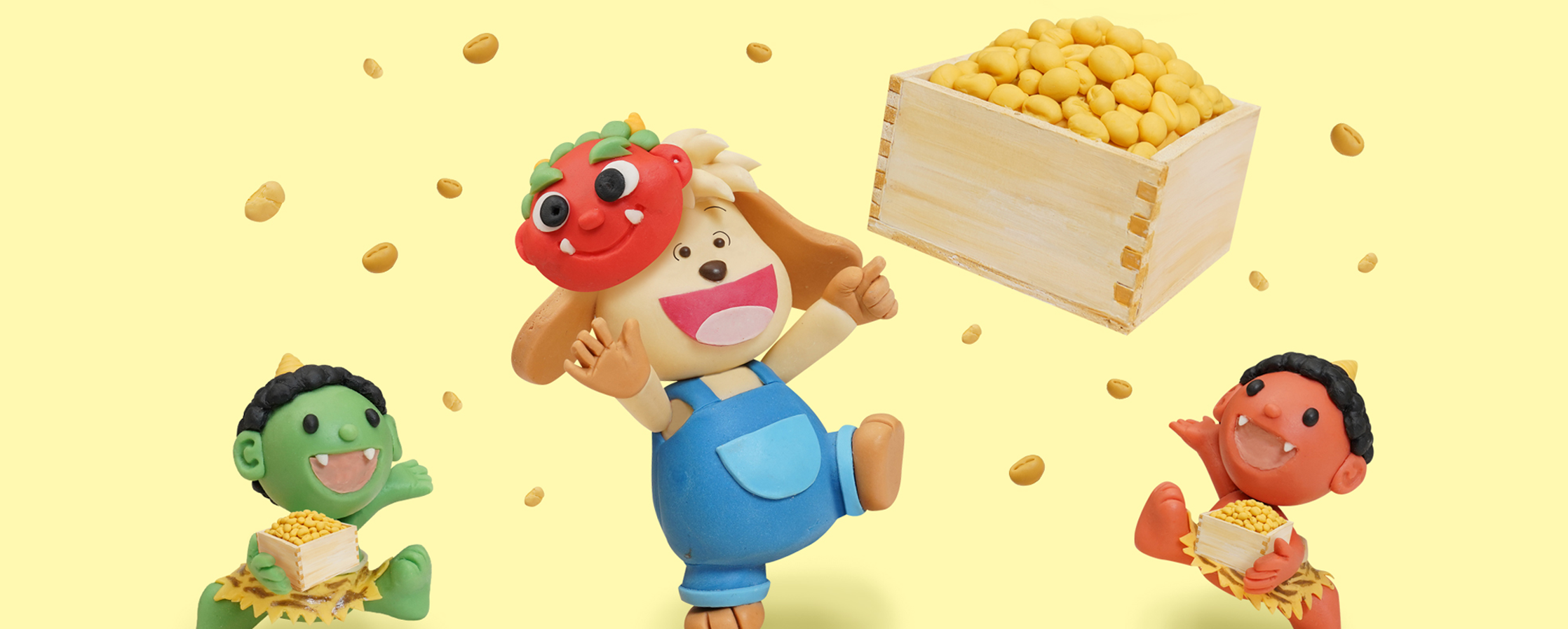 【クレイアート／粘土立体イラスト】<br>『小学ポピー 1にち1まい ひめくりドリル／こくご・さんすう2月号』