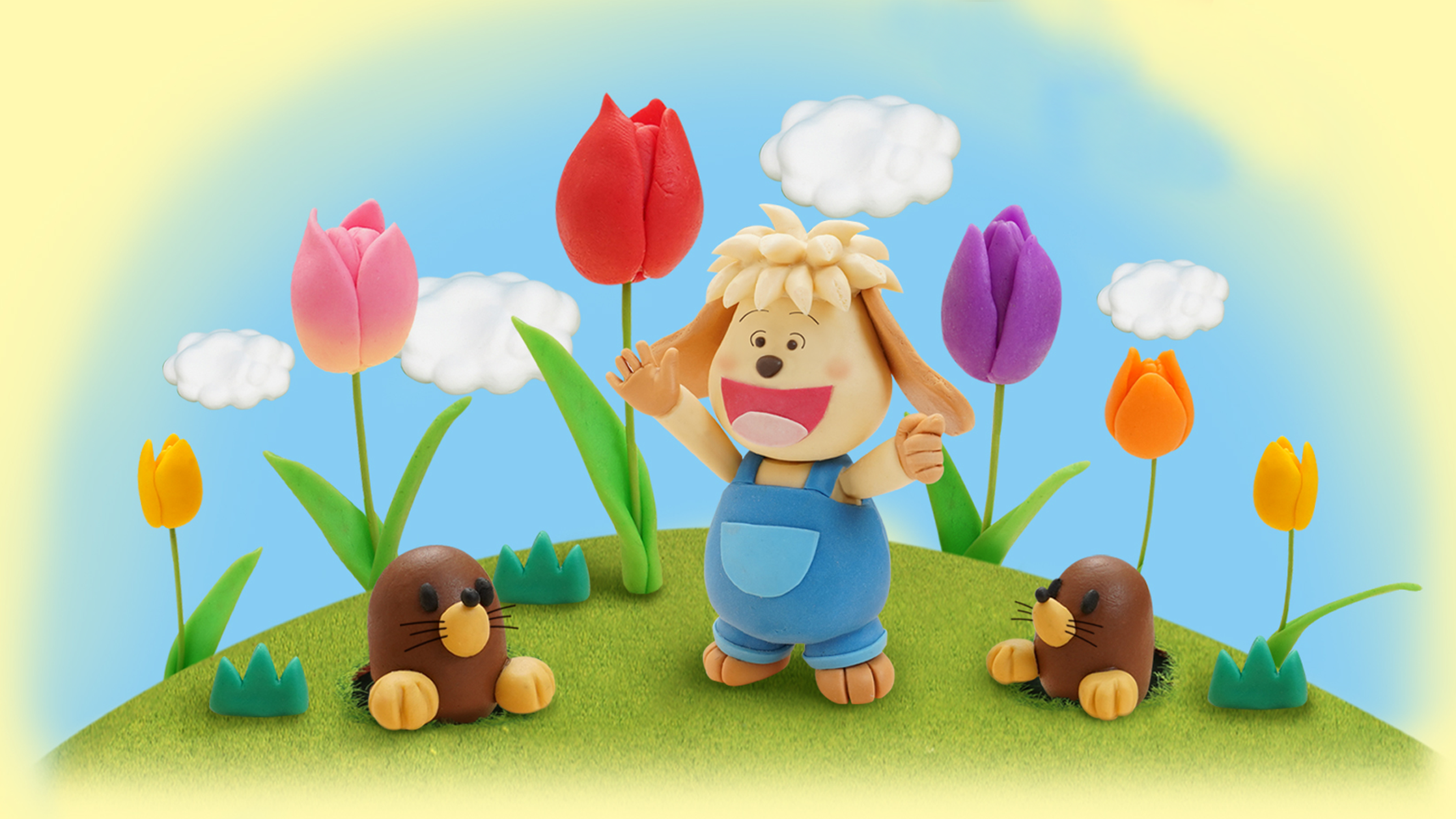 【クレイアート／粘土立体イラスト】<br>『小学ポピー 1にち1まい ひめくりドリル／こくご・さんすう3月号』