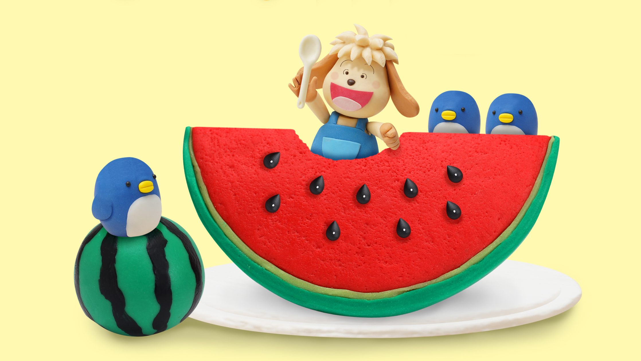 【クレイアート／粘土立体イラスト】<br>『小学ポピー 1にち1まい ひめくりドリル／こくご・さんすう8月号』