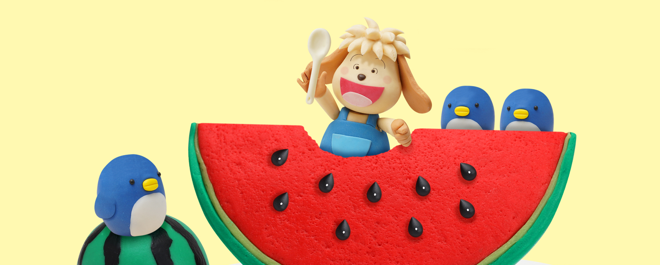 【クレイアート／粘土立体イラスト】<br>『小学ポピー 1にち1まい ひめくりドリル／こくご・さんすう8月号』