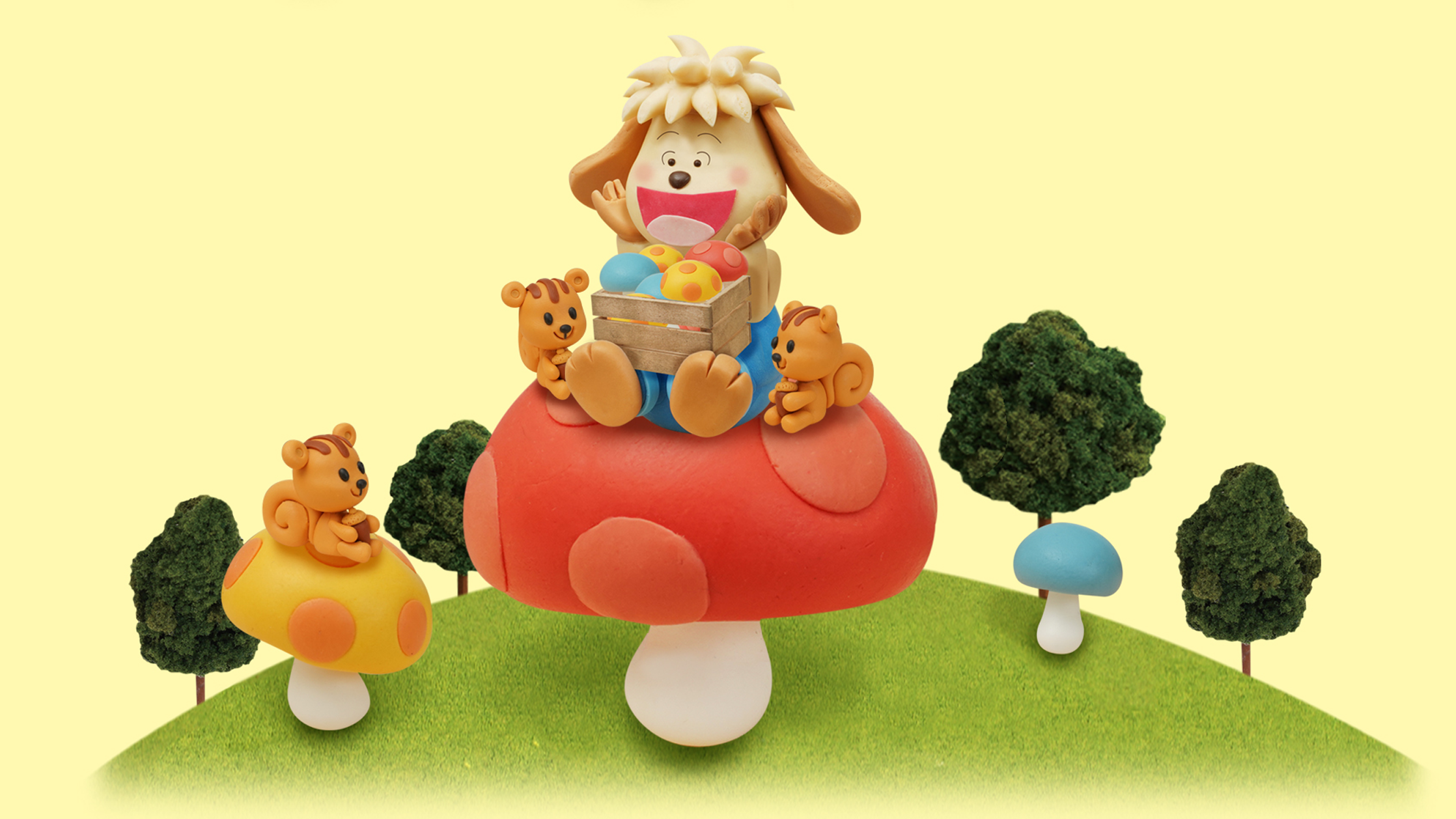 【クレイアート／粘土立体イラスト】<br>『小学ポピー 1にち1まい ひめくりドリル／こくご・さんすう10月号』