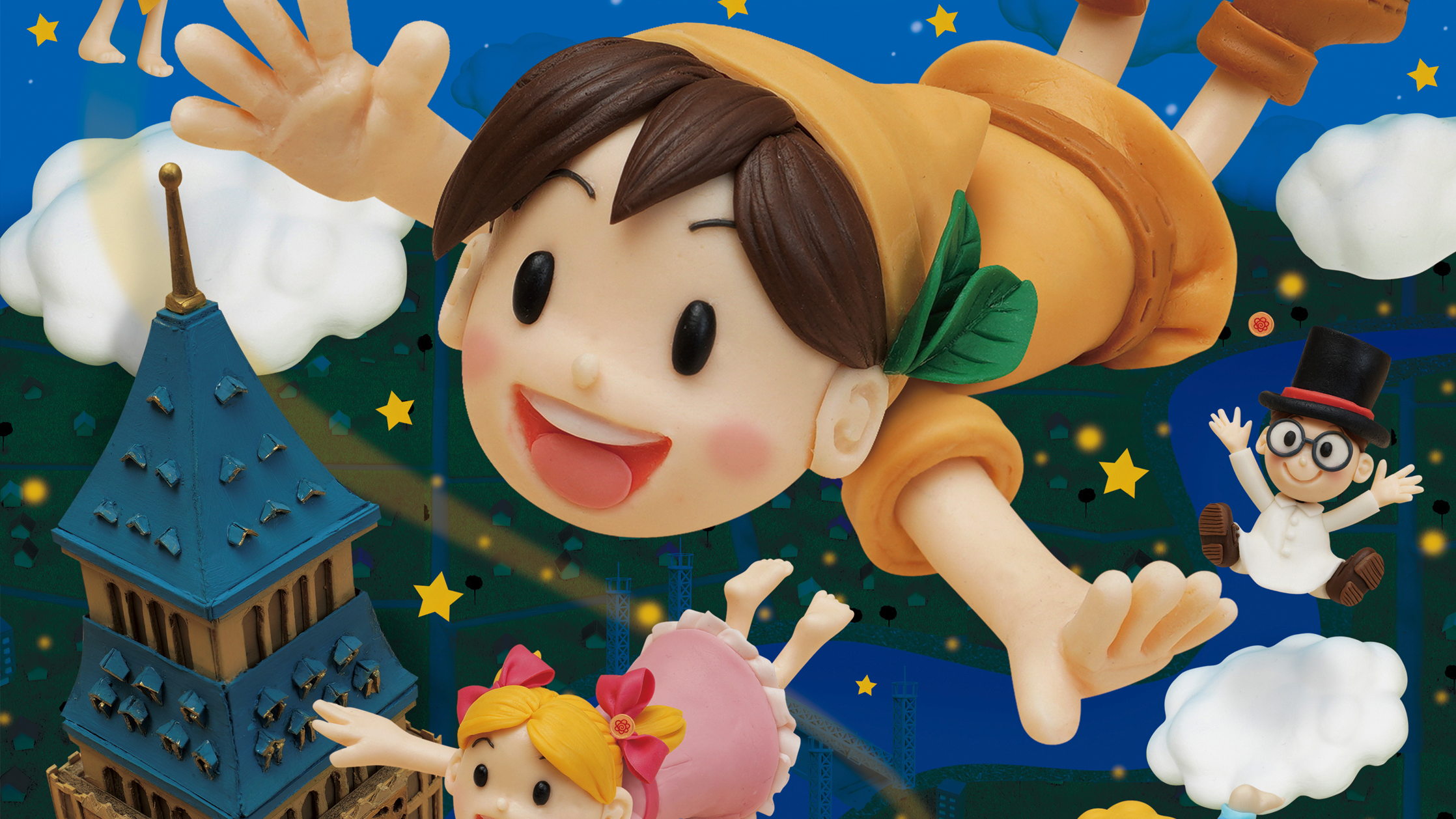 【クレイアート／粘土立体イラスト】<br>小学ポピー「1・2年生」2021年5月号 教材表紙デザイン制作