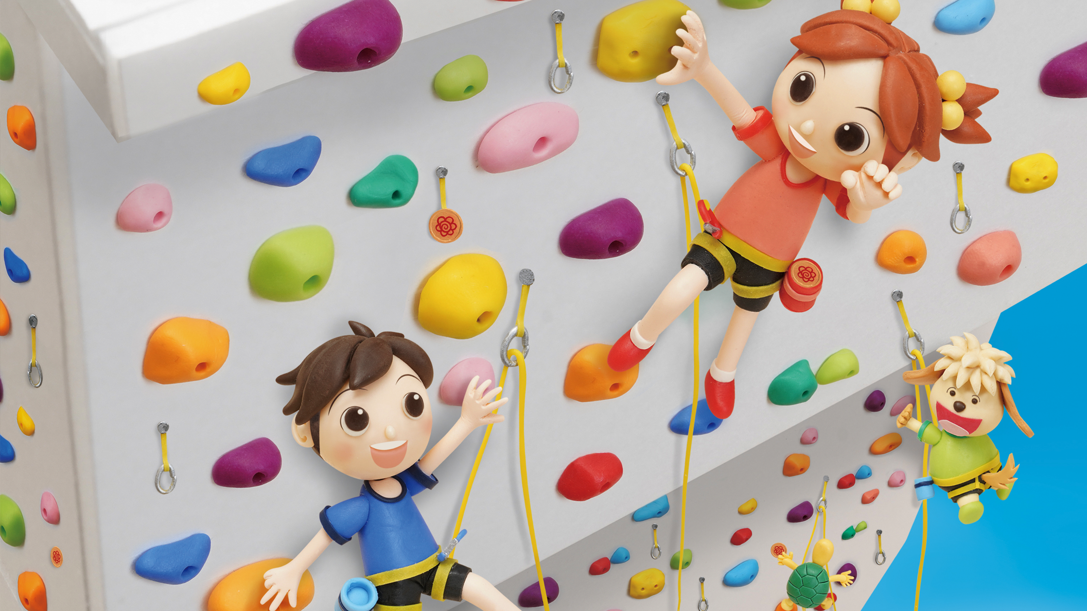 【クレイアート／粘土立体イラスト】<br>小学ポピー「1・2年生」2019年11月号 教材表紙デザイン制作