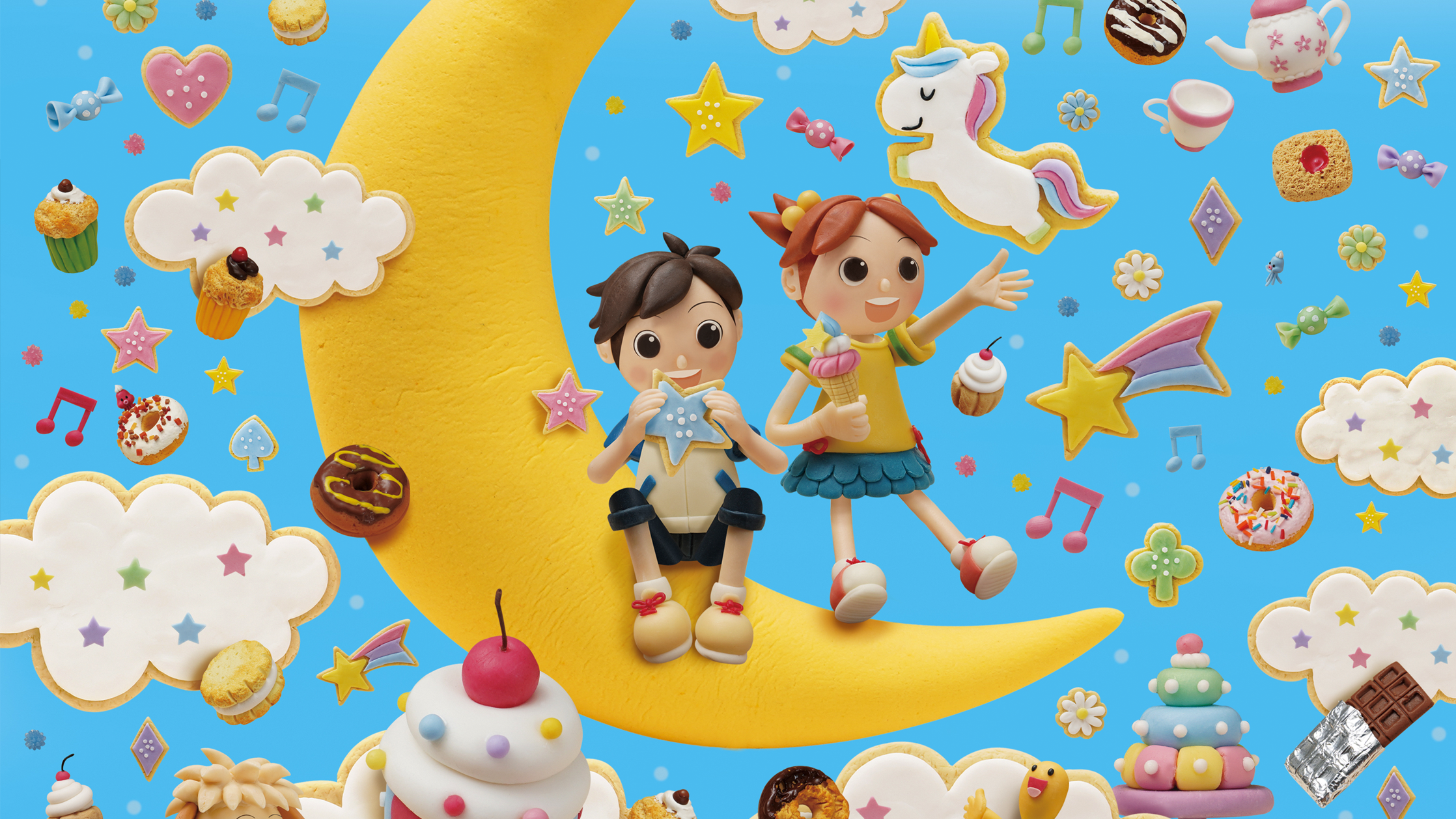 【クレイアート／ミニチュアジオラマ】<br>小学ポピー「1・2年生」2020年9月号 教材表紙デザイン制作