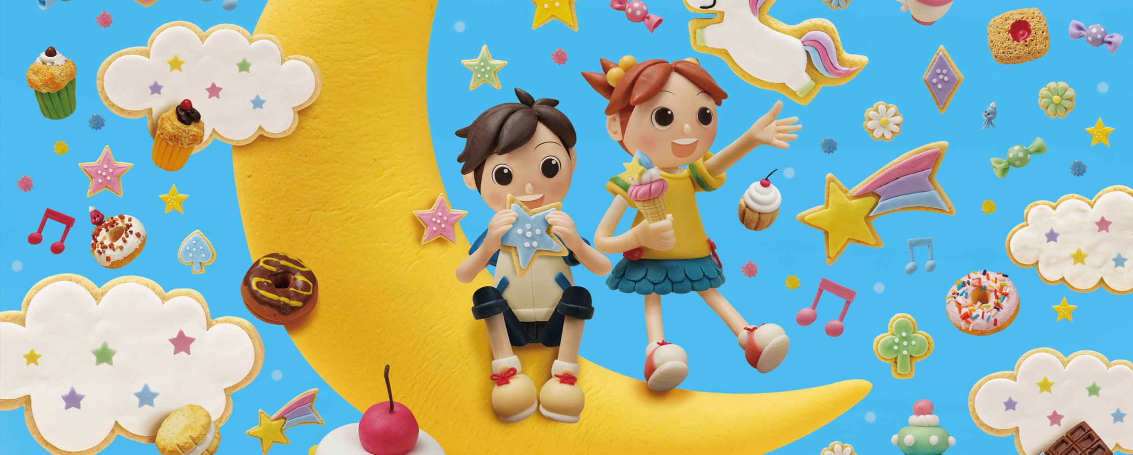 【クレイアート／ミニチュアジオラマ】<br>小学ポピー「1・2年生」2020年9月号 教材表紙デザイン制作