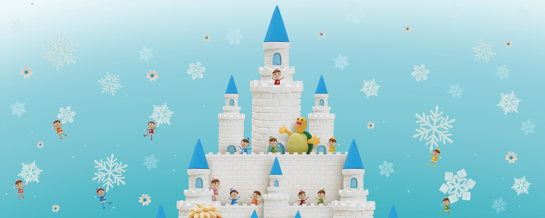 【クレイアート／ミニチュアジオラマ】<br>小学ポピー「1・2年生」2020年12月号 教材表紙デザイン制作