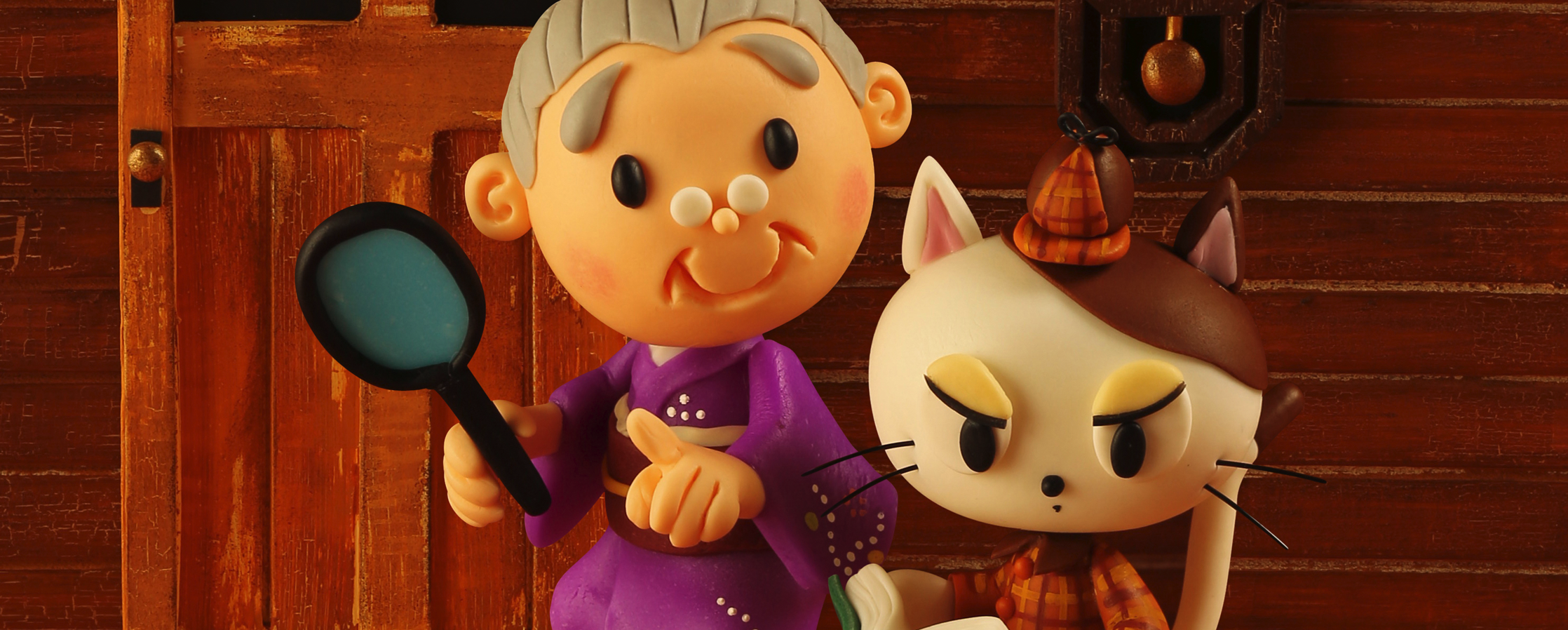 【クレイアート／粘土立体イラスト】<br>ペーパーハウス『昭和のクロスワードパズル』表紙ビジュアル制作