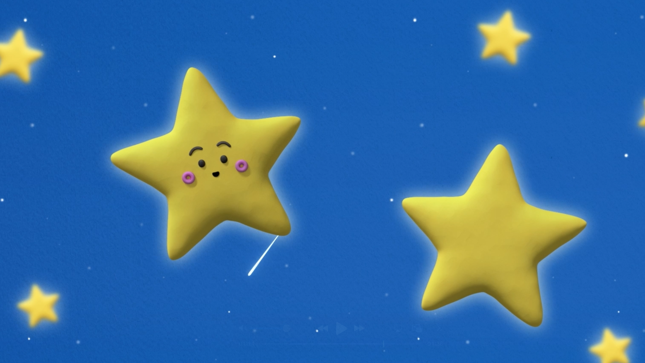 【クレイアニメーション／ストップモーション】<br>『シナぷしゅ』ぷしゅのまねっこさんぽ “天気”