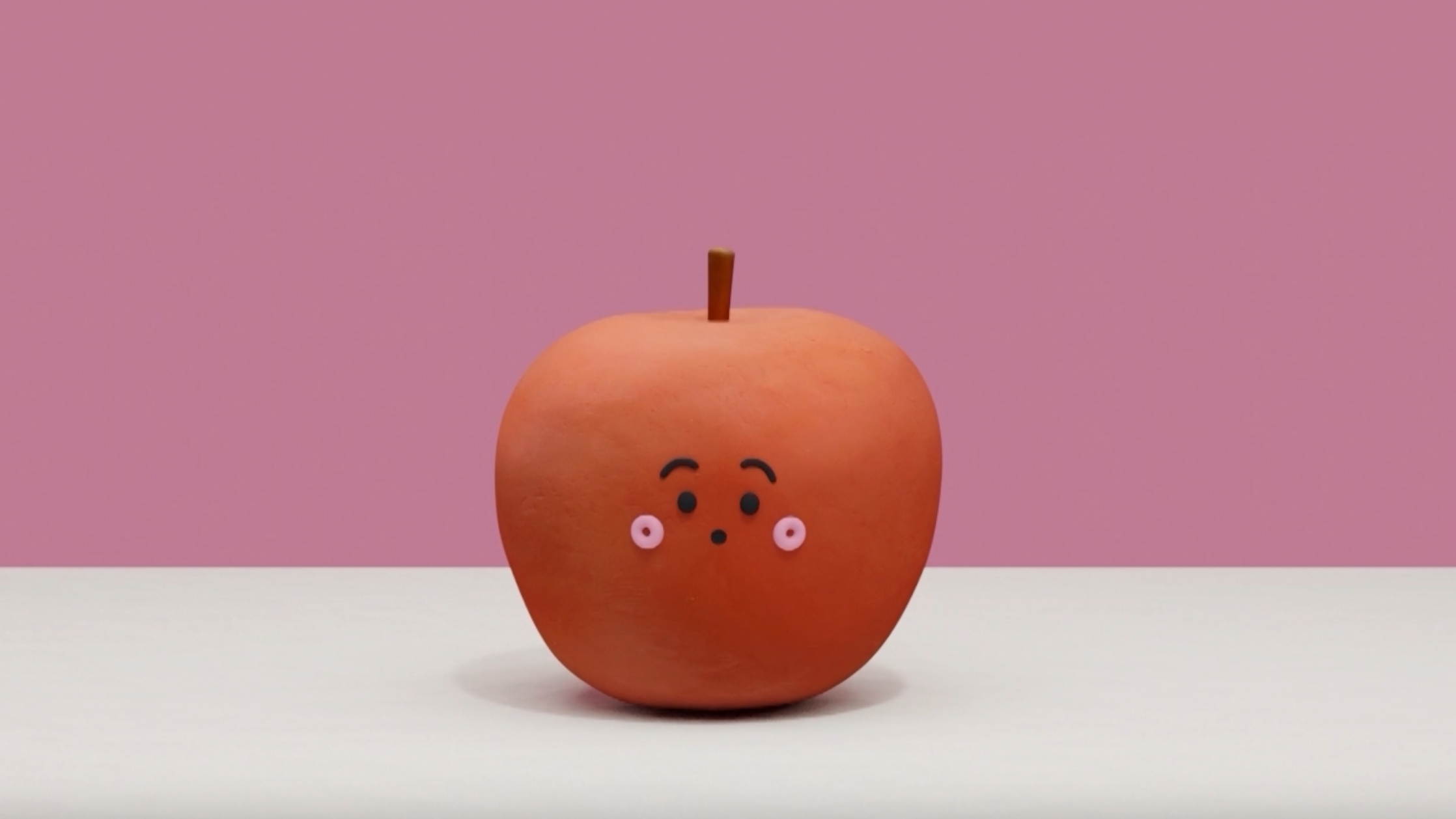 【クレイアニメーション／ストップモーション】<br>『シナぷしゅ』くだもの