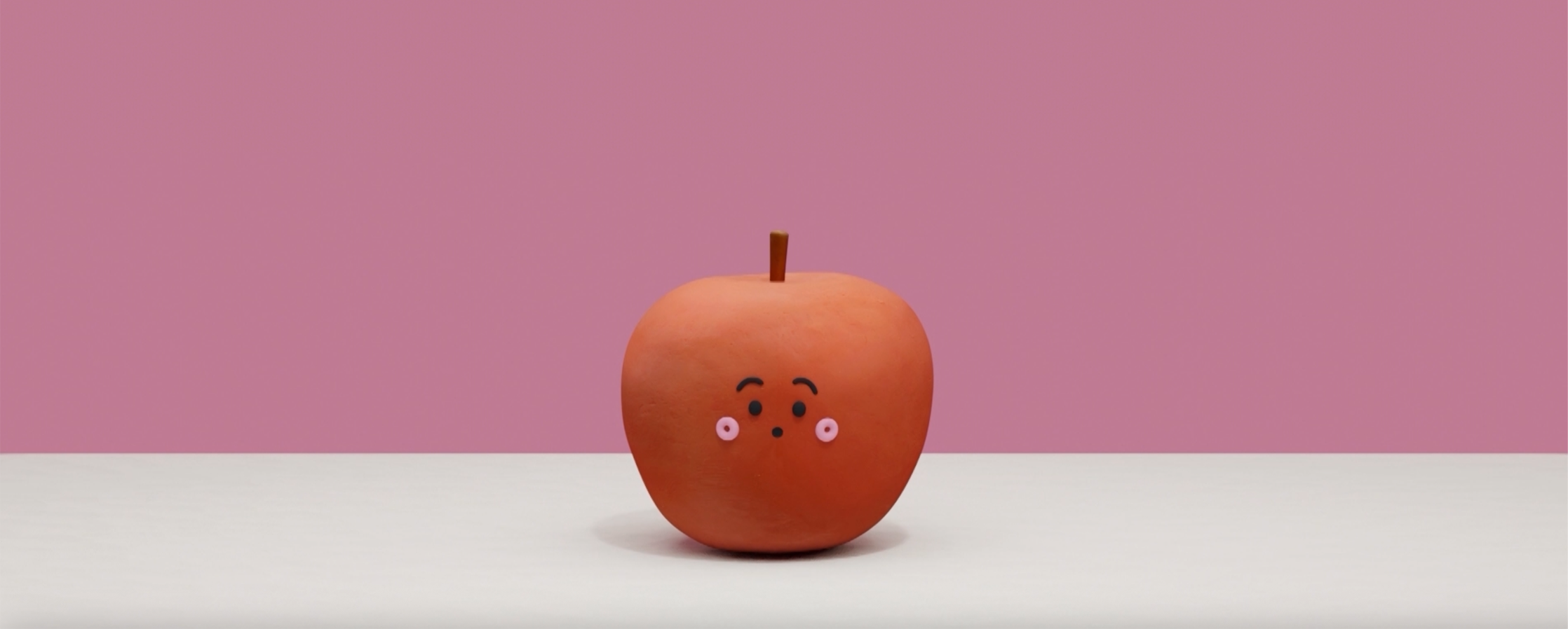 【クレイアニメーション／ストップモーション】<br>『シナぷしゅ』くだもの